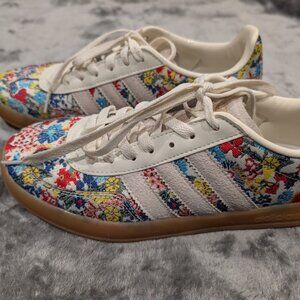 Adidas x Liberty London floral embroidered Gazelle sneakers